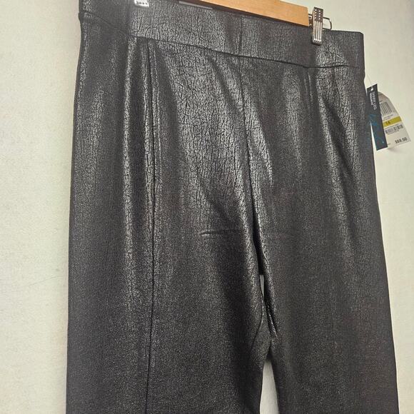 NWT INC Skinny Leg Regular Fit Deep Black pants - Picture 2 of 9